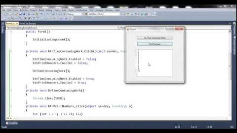Part 86 Multithreading in C#