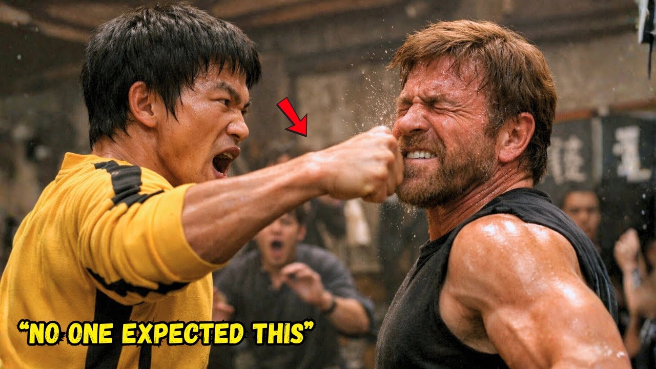 CHUCK CAME FACE-TO-FACE WITH BRUCE LEE — THE SHOCKING MOMENT NO ONE EXPECTED