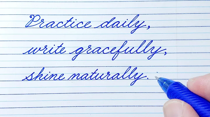 Cursive Writing Quote 83 | Cursive Handwriting Practice | Cursive Letters | How to write in cursive
