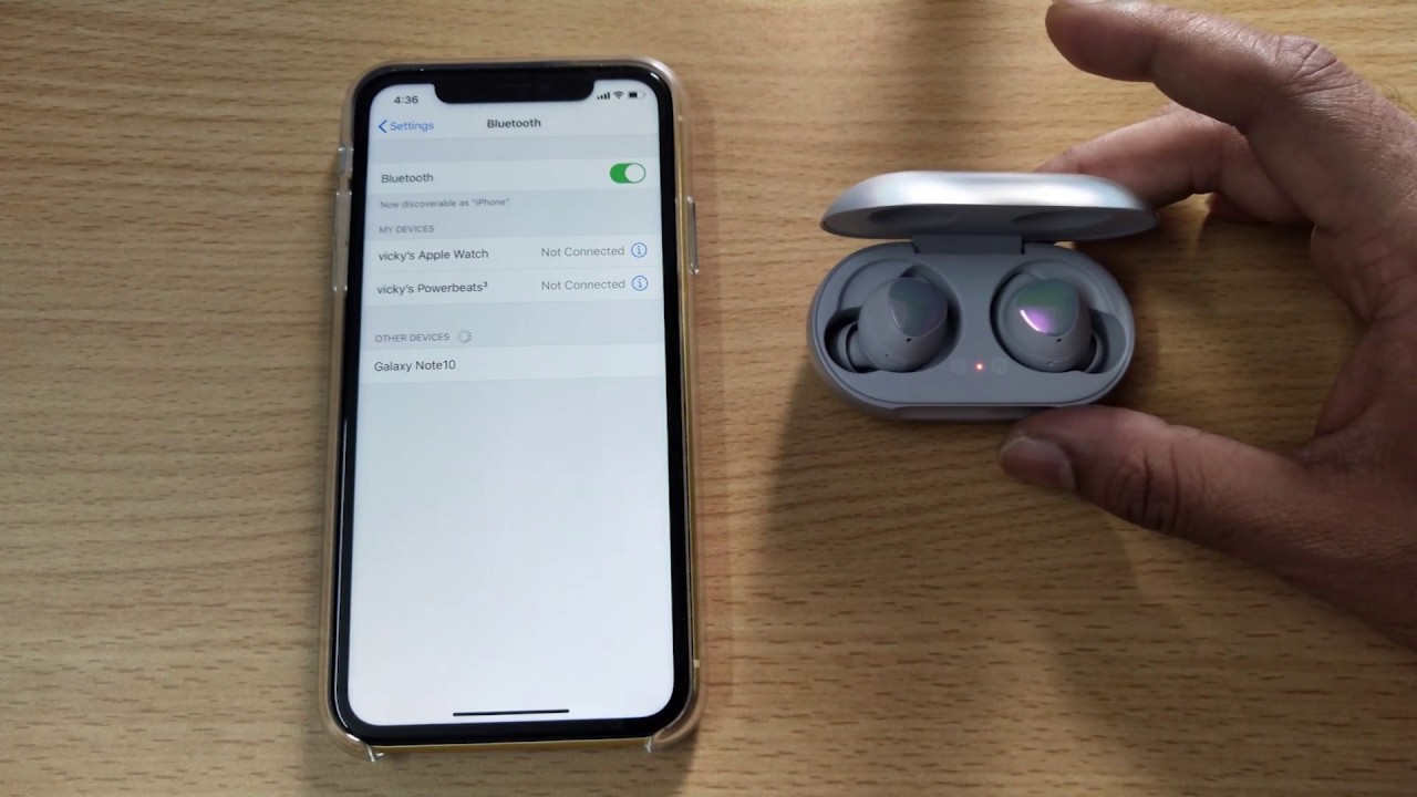 Entertainment De neiging hebben Rouwen SOLVED} Not able to Connect Samsung Ear Buds on Iphone? - YouTube
