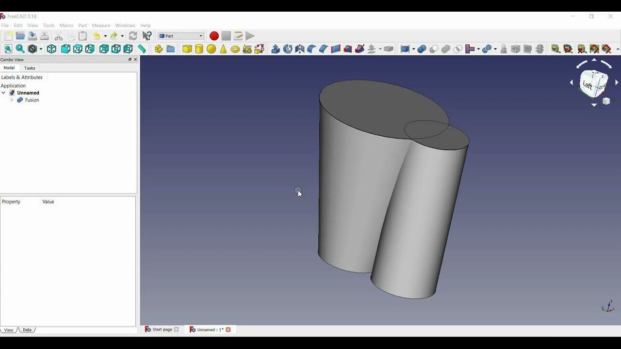 FreeCad From Shape To Mesh And Export Mesh YouTube