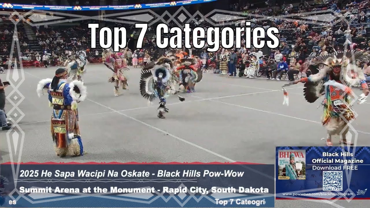 Top 7 Categories - 2025 Black Hills Pow Wow - Powwows.com