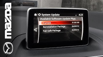 How to update your Mazda 3 MZD Connect Firmware