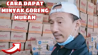 Berapa minyak goreng yang tumpah jika diketahui minyak goreng pada awalnya dan minyak goreng sisa