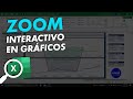Zoom Interactivo en Gráficos de Excel con Controles de Barra de Desplazamiento