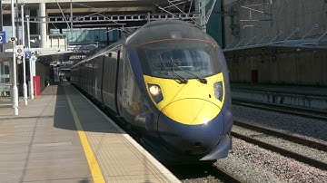 (4K) SE Highspeed Class 395 Javelin departs Stratford International | 21/09/22
