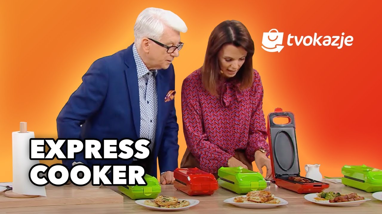 Opiekacz dwustronny Express Cooker od TV Okazje!