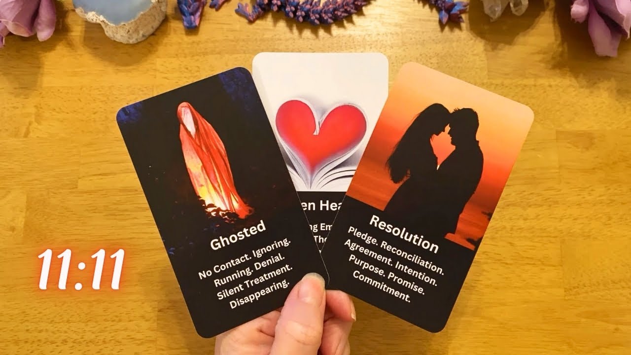 SOMEONE WHO GHOSTED YOU IS RETURNING 👻 (COLLECTIVE LOVE READING) 💘 TAROT READING 💖 IN-DEPTH 🌸 1111