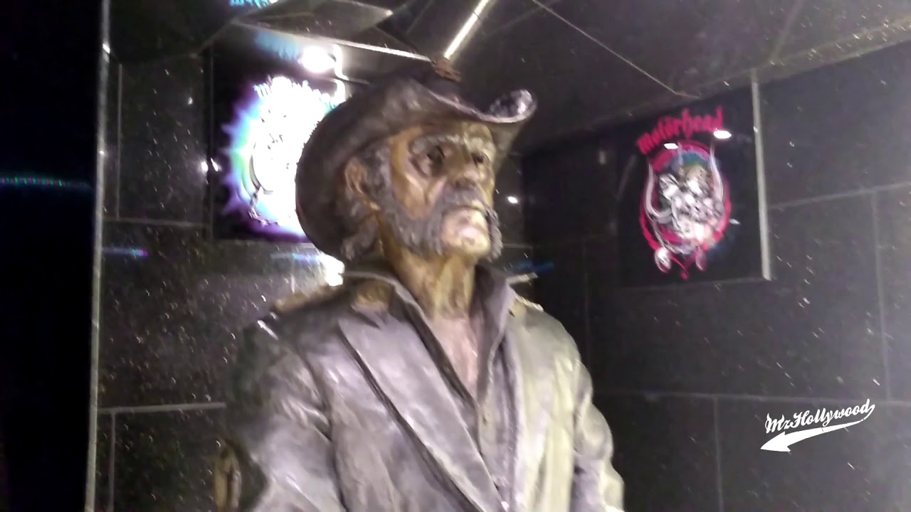 VISITING LEMMY'S LOUNGE MEMORIAL AT THE RAINBOW BAR AND GRILL