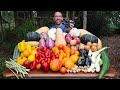 Big October Garden Harvest! Local Food at its Best! 🍅🌶️🥒