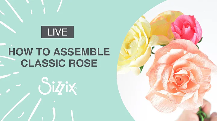 How to create the Classic Rose floral die with des...