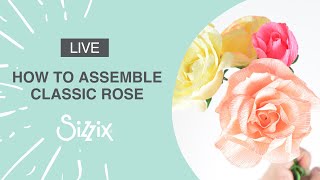 Sizzix - Flower Making Collection - Thinlits Dies - Classic Rose