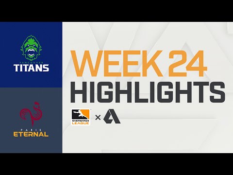 Akshon Highlights | Vancouver Titans vs Paris Eternal | Week 24 | NA Day 1