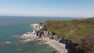 Combe Martin 2021 by Drone 4K
