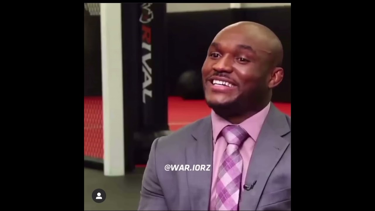 Usman tries to be Conor Mcgregor (hilarious)