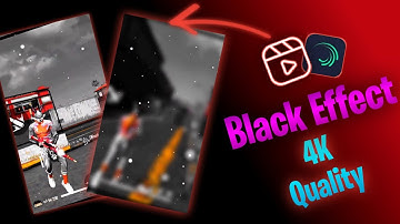 BLACK EFFECT QUALITY Editing Tutorial/Free Fire 4K Quality Reels Editing/free fire trand reels Edit🔥