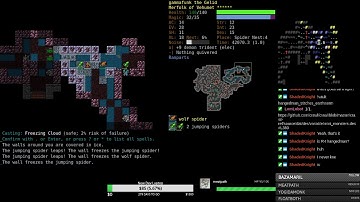 Merfolk Ice Elementalist of Vehumet (experimental) - Part 9 - Dungeon Crawl Stone Soup 0.25-a
