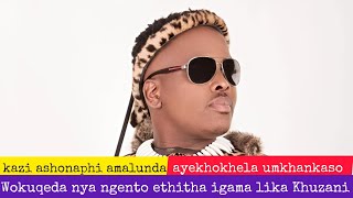 njengoba Nahluleka Ukuqeda Igama Lika Khuzani Kumaskandi  kumanje Wenza Izimanga Online