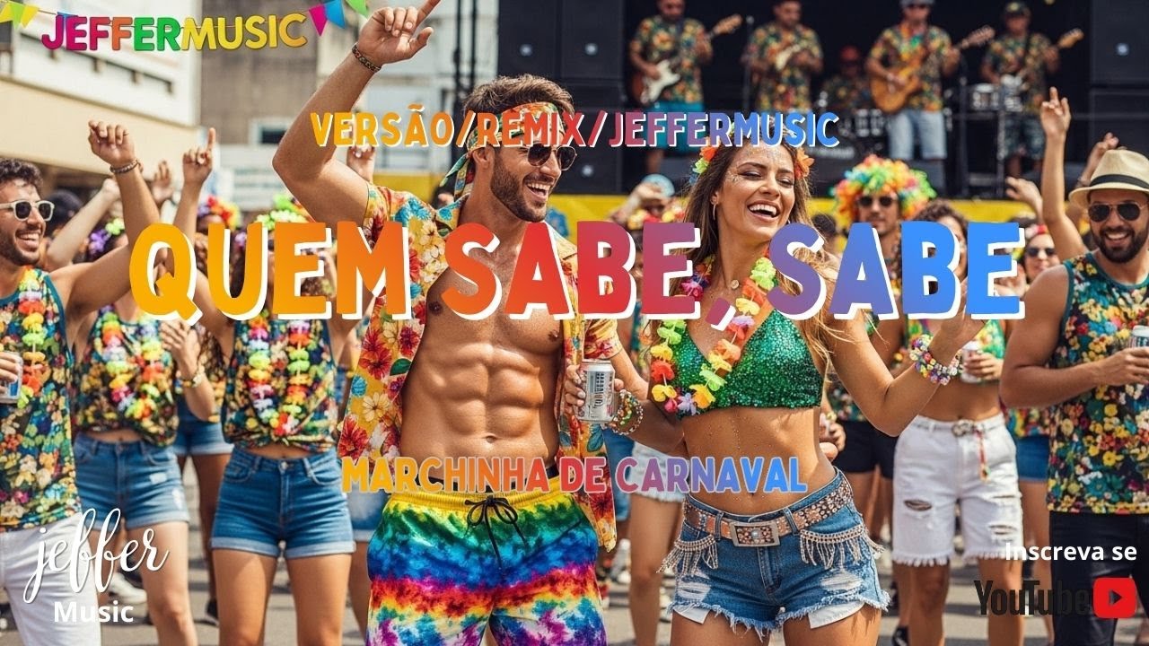 Marchinhas de Carnaval Quem Sabe, Sabe Versão/Remix/JefferMusic