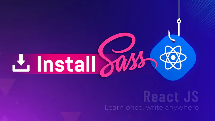 Install SASS để dùng SCSS?