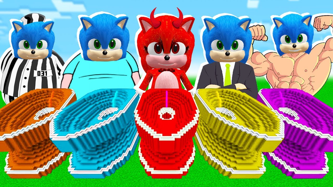 YANLIŞ BEBEK SONİC TUVALETİNİ SEÇERSEN ÖLÜRSÜN - 😱 Minecraft