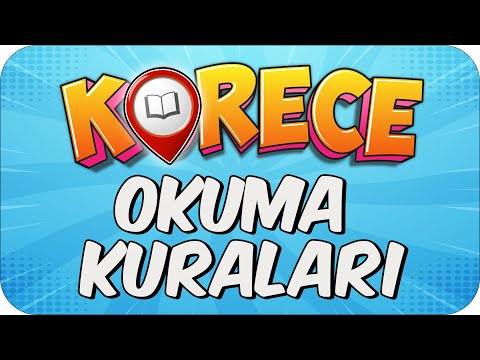 KORECE Okuma Kuralları ✍🥰