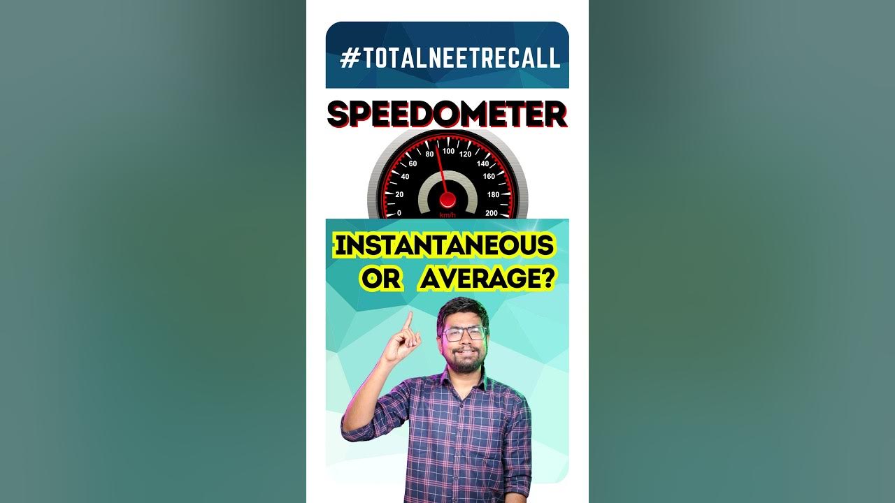 what-does-a-speedometer-show-instantaneous-or-average-speed