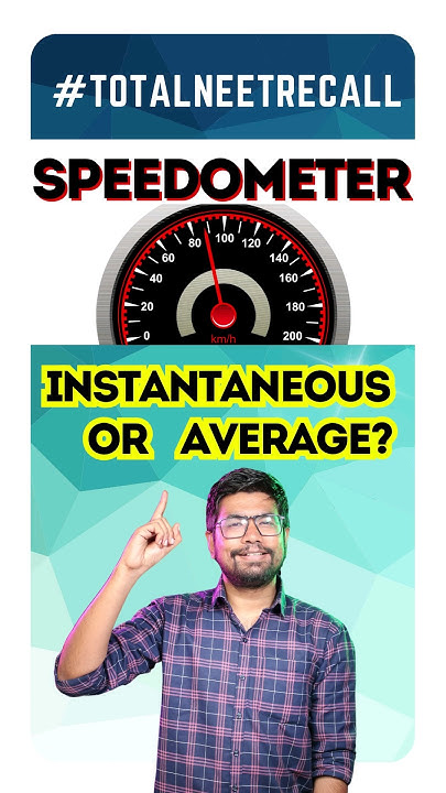 What Does A Speedometer Show Instantaneous Or Average Speed what-does-a-speedometer-show-instantaneous-or-average-speed