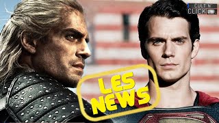 HENRY CAVILL quitte THE WITCHER pour SUPERMAN, BLACK ADAM... les news