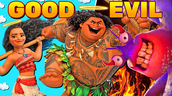 Moana Characters: Good to Evil 🌸