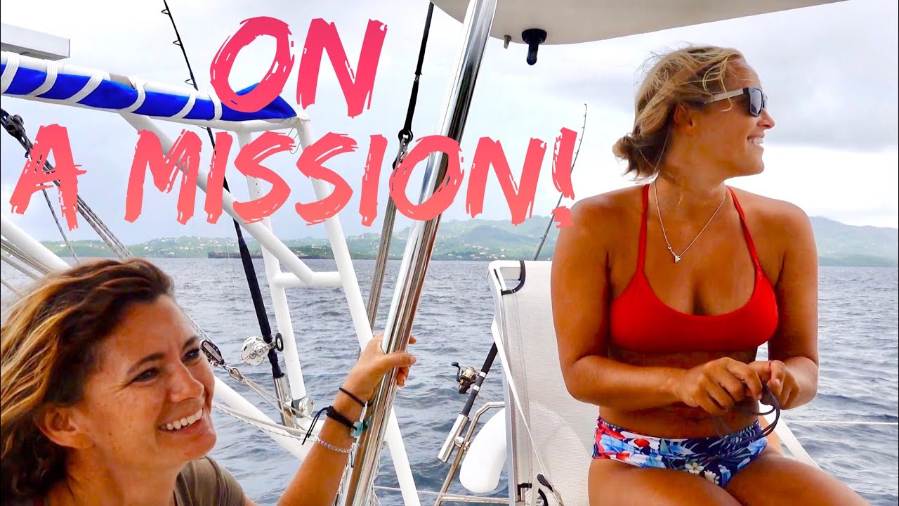 CATAMARAN SAILING // ON A MISSION FOR SOME FISHIN’ | Fishing from a Catamaran