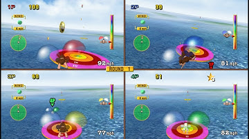 Super Monkey Ball 2: Monkey Target 2 4 player 60fps