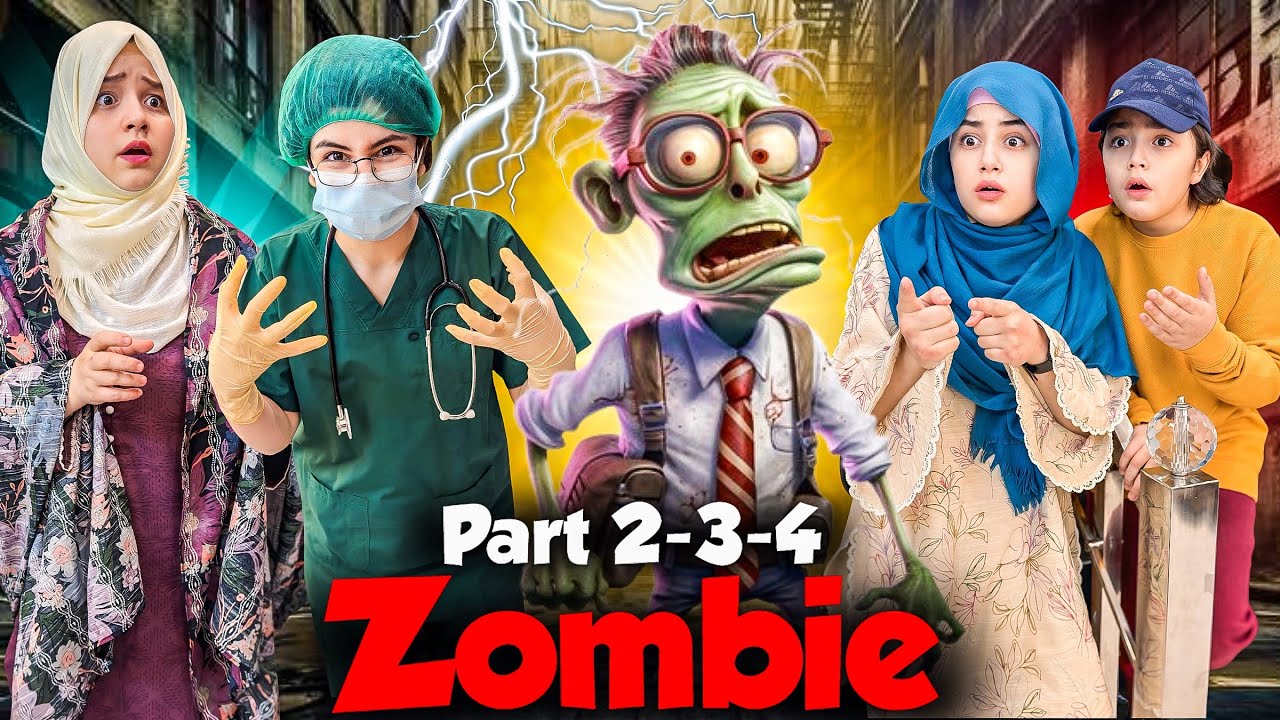 How Doctor-D's Zombie Spread In Whole World? 🌍 Zombie Apocalypse Series Part 2 3 4 | Rida Naqqash