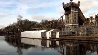 Efteling - Werkzaamheden De Vliegende Hollander - 7 Januari 2014