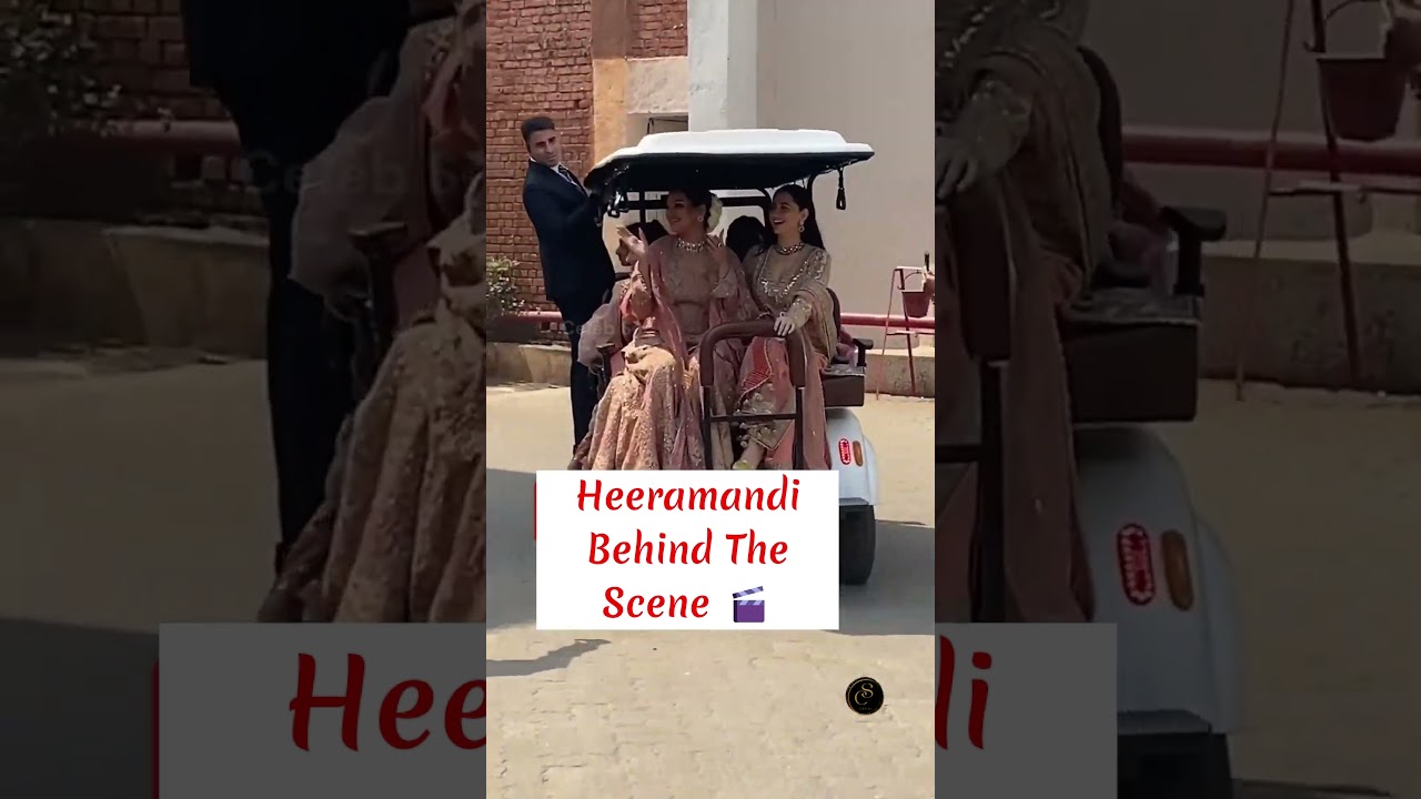 Heeramandi Behind The Scene Of Shooting 