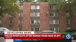 VIDEO: Woman found dead in Vernon apartment