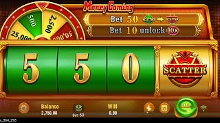 Money Coming 3,000 Coin WIN | Big Wheel Spin Scatter Feature | Casino Entertainment Gameplay
