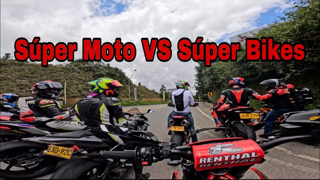 SÚPER MOTO VS SUPER BIKES