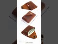 Slim Genuine Leather Wallet Review – Handmade Minimalist Everyday Wallet #leatherwallet #EDC