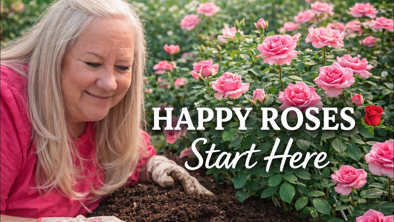 Счастливые розы начинаются здесь | Как я готовлю свои розы к прекрасному цветению