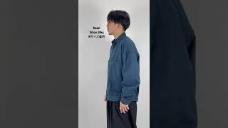 COOTIE / C/R Twill Work Jacket -Black-