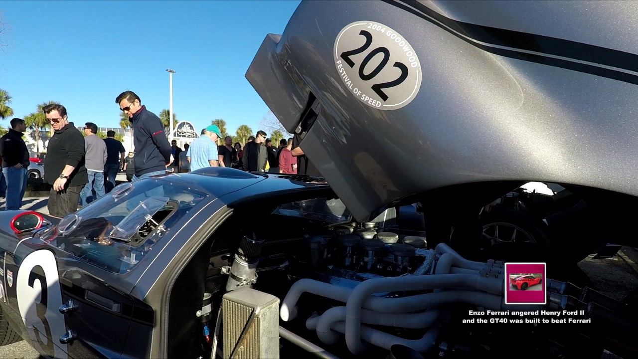 1968 Ford GT40 Mk II - [4K] UHD - Ultra Rare - Jacksonville Cars and Coffee - 02/11/17