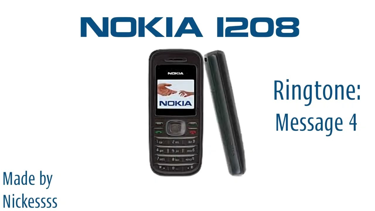 Nokia 1208 - Message 4