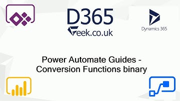 Power Automate Expressions How To: binary