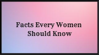 Psychology Facts Every Women Should Know #psychologyfacts #dpmindset