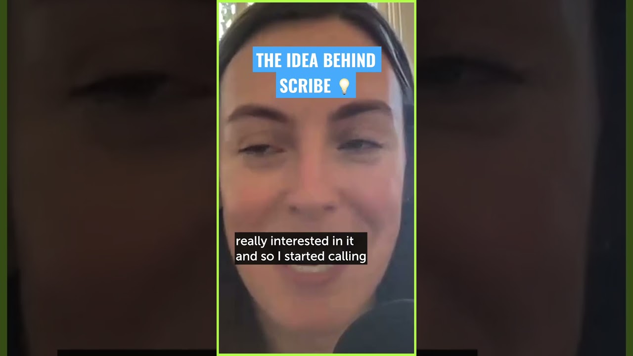 Jennifer Smith reveals The Idea Behind Scribe 💡