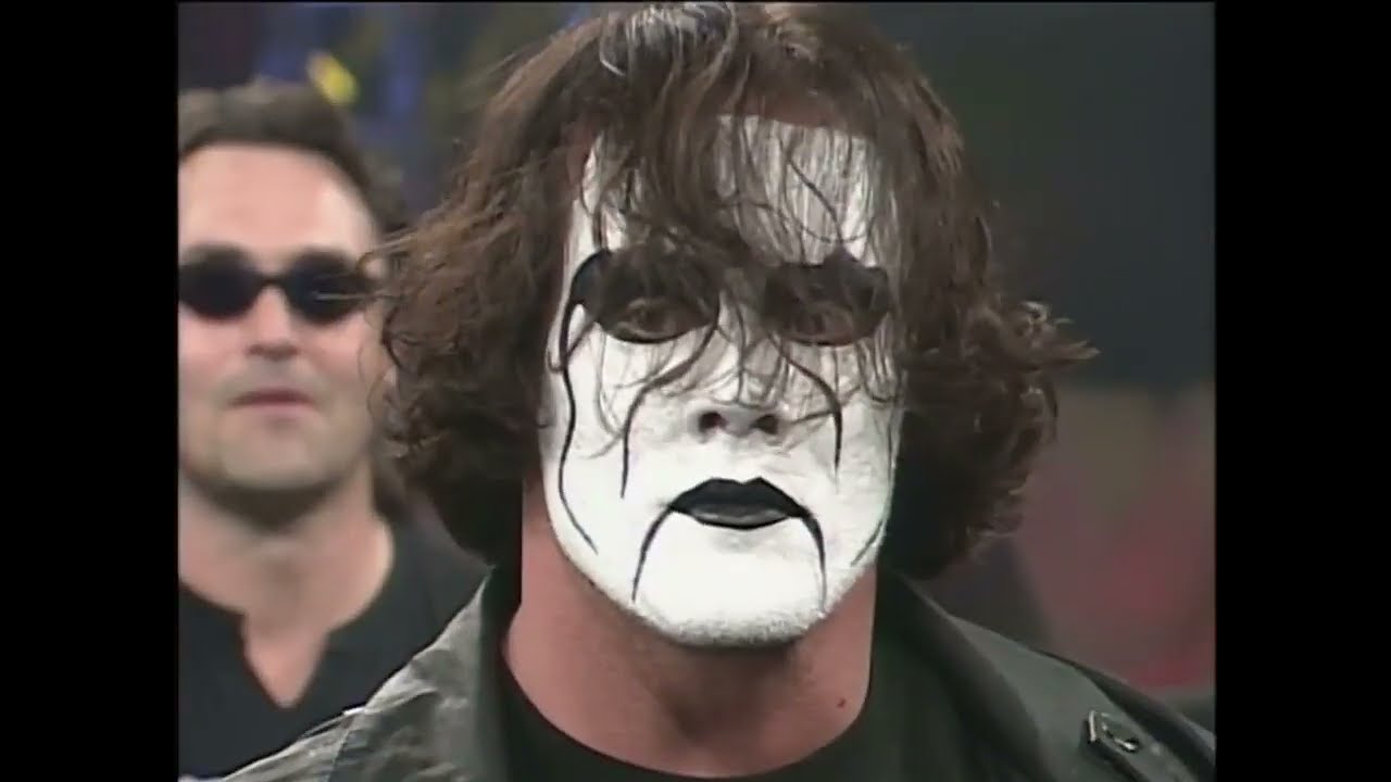 Evolution of Sting Vignette from Nitro 1997 Surfer to Crow Sting WCW