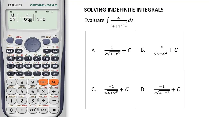 [CalcYou] Solving Indefinite Integrals Example 1