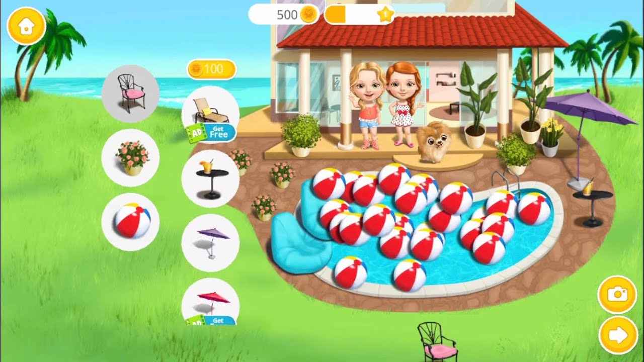 Funny games from app Sweet Baby Girl Summer Fun 2 Holiday Beach Party ألعاب للأطفال