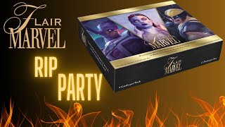 2023 MARVEL FLAIR RIP PARTY #UNBOXING #MARVEL #FLAIR